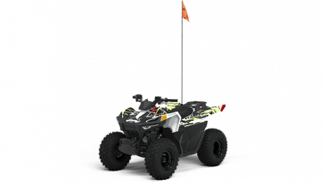 Polaris Outlaw 70 EFI Limited Edition Bright White/lime Squeeze 2023