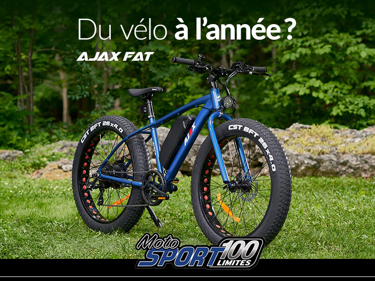 Du vélo à l’année ? Oui, en fat bike électrique